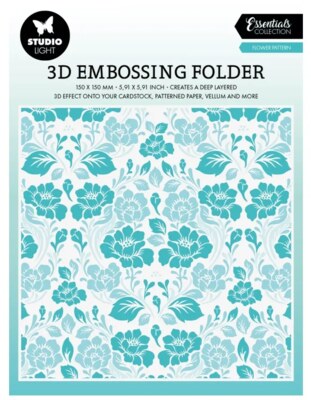 Embosovací kapsa 3D Studio Light - květiny - 1 ks