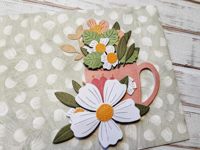 Dárková obálka - Květinová 4 - 1 ks