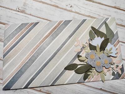 Dárková obálka - Květinová 5 - 1 ks