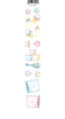 Oboustranně potištěný pás dětskými motivy 05 PAPER HEAVEN - 1 ks