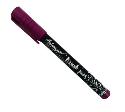 Artmagico Brush pens fixy akrylové - švestkově fialový - 1 ks