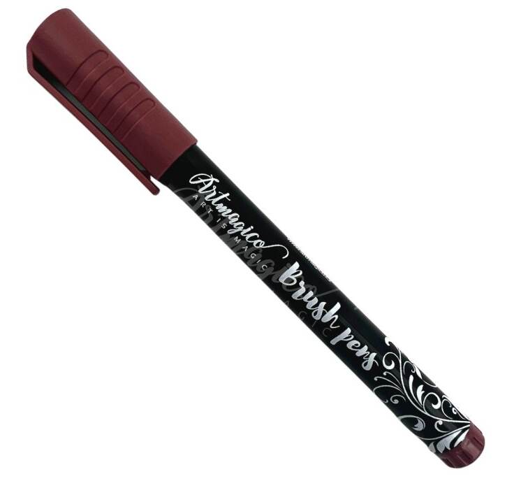 Artmagico Brush pens fixy akrylové - hnědý - 1 ks