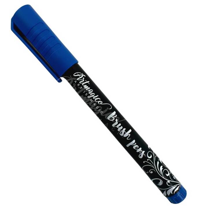 Artmagico Brush pens fixy akrylové - tmavě modrý - 1 ks