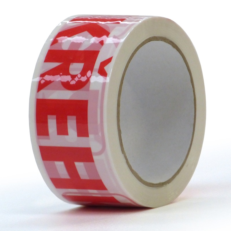 Balicí páska s potiskem KŘEHKÉ / FRAGILE - 48 mm x 66 m