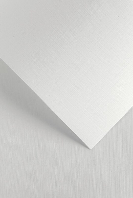 Matný papír se strukturou plátna A4 230g - bílý - sada 20 ks