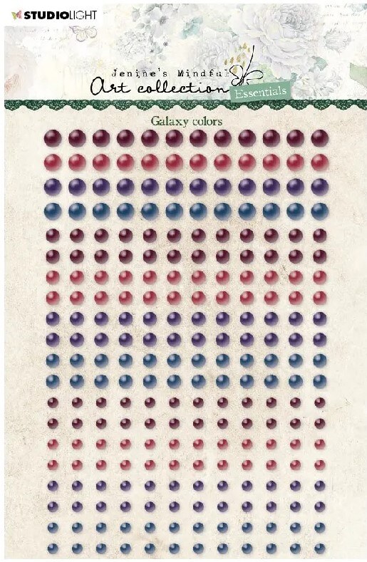 Samolepicí perličky Studio Light - Galaxy - sada 240 ks