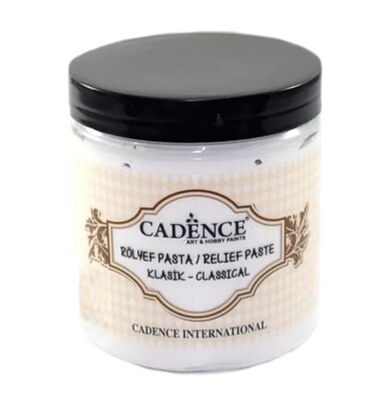 Strukturovací pasta CADENCE - bílá - 250 ml