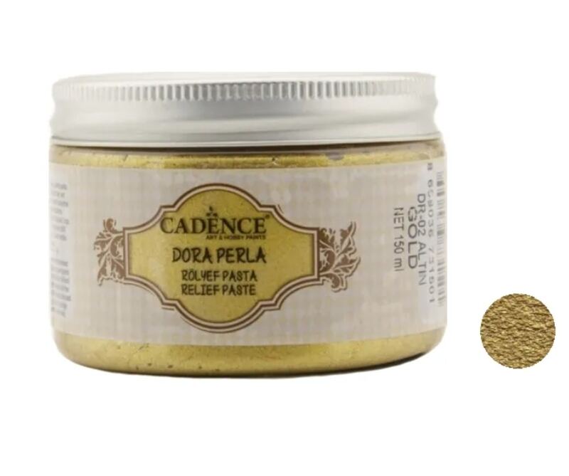 Strukturovací pasta CADENCE - zlatá - 150 ml