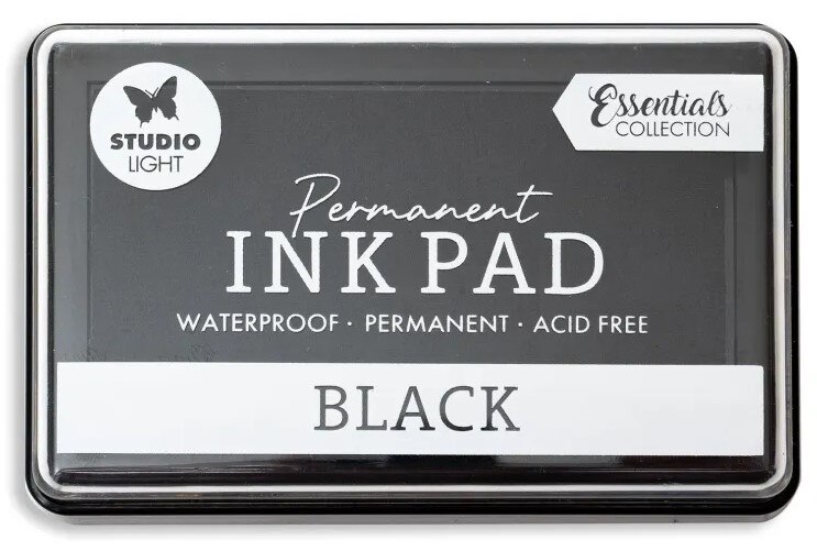 Permanentní černý inkoust Studio Light - 1 ks