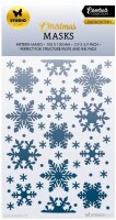 Plastová šablona Studio Light - vločky - 1 ks