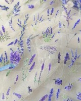 Průhledné samolepky Levandule - 2 archy - sada 2 archy