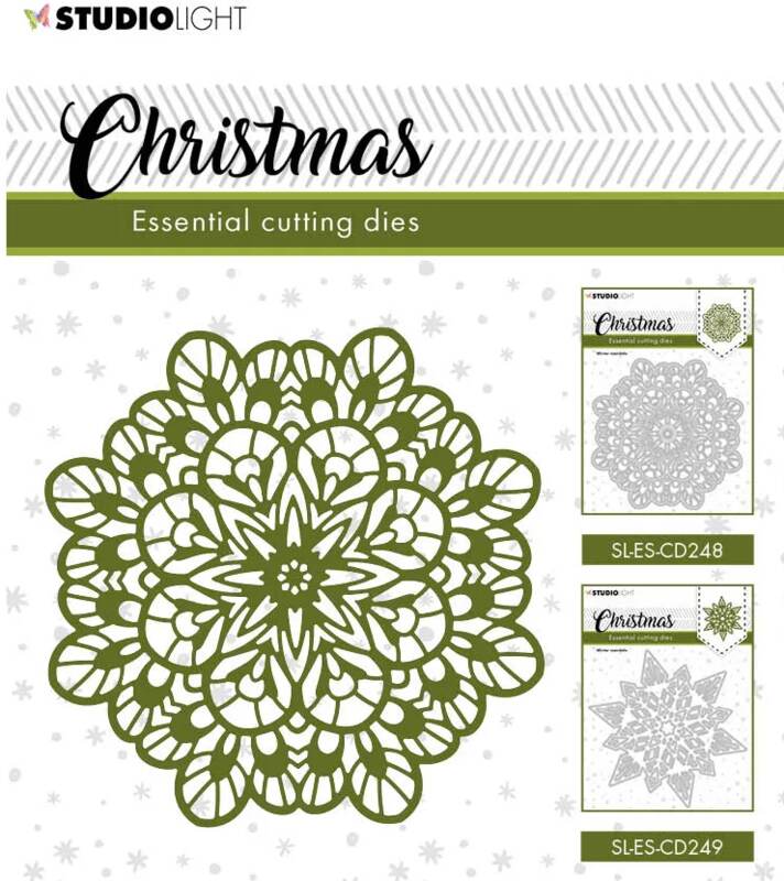 Vyřezávací šablona Studio Light - mandala - 1 ks