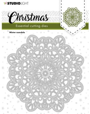 Vyřezávací šablona Studio Light - mandala - 1 ks