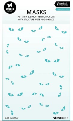 Plastová šablona Studio Light - oči ve tmě - 1 ks