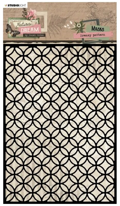 Plastová šablona Studio Light - Dreamy pattern - 1 ks