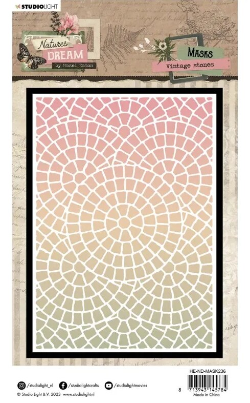 Plastová šablona Studio Light - mozaika - 1 ks