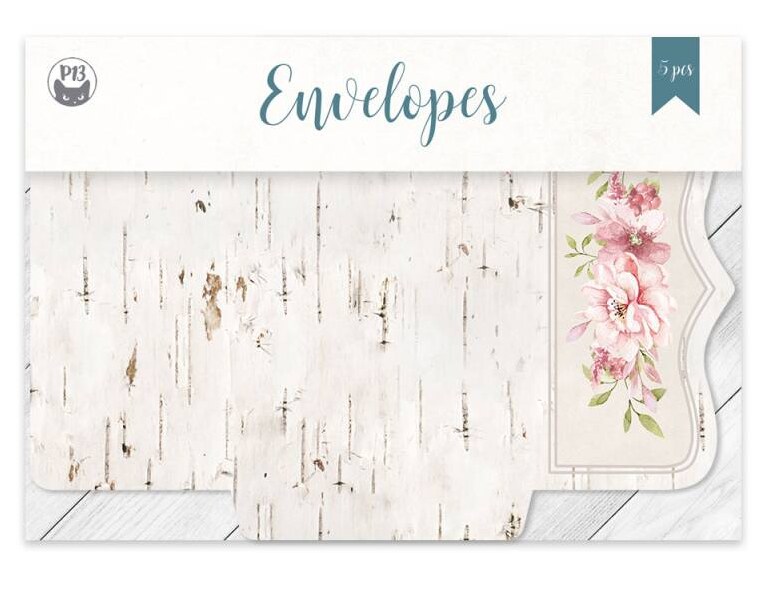 Mini obálky P13 - Believe in fairies - sada 5 ks