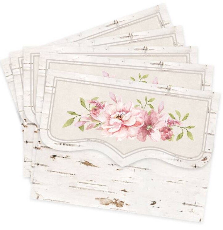 Mini obálky P13 - Believe in fairies - sada 5 ks