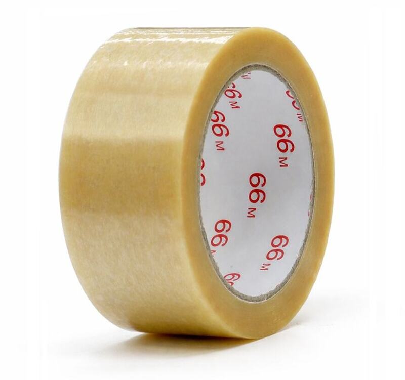 Balicí páska PVC-866 solvent - 50 mm x 66 m - průhledná