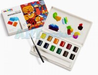 Akvarelové barvy CARIOCA plus 12 - sada 12 ks