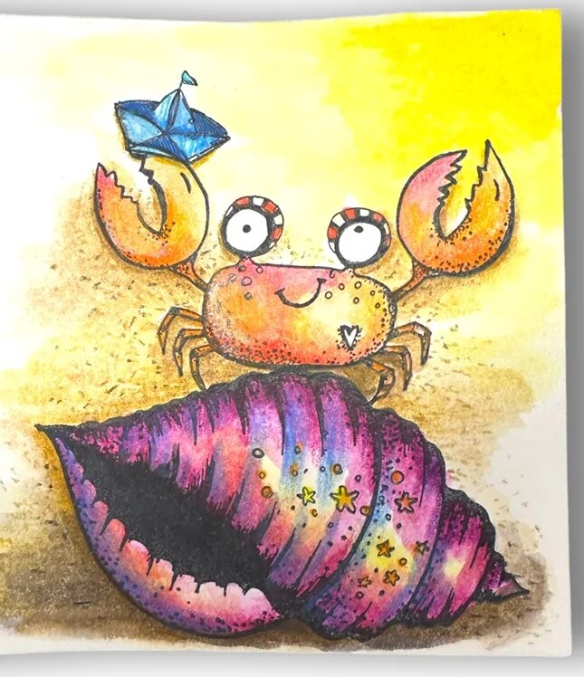 Razítka Studio Light - podmořská party - sada 9 ks