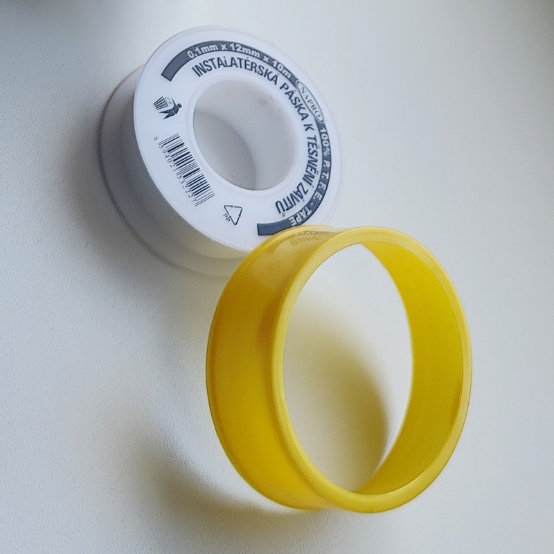 Teflonová páska instalatérská - 12 mm x 10 m x 0,1 mm
