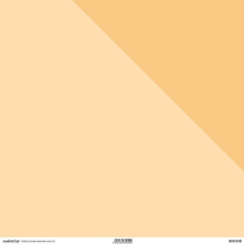 Oboustranný papír tón v tónu MODA SCRAP 12x12" - 02 - 1 list