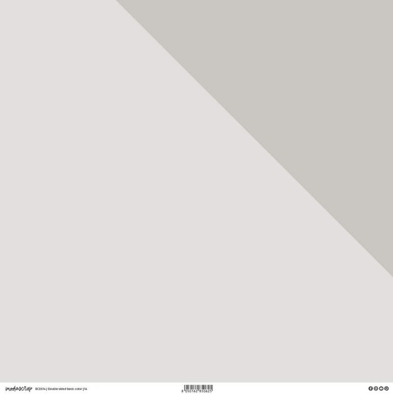 Oboustranný papír tón v tónu MODA SCRAP 12x12" - 14 - 1 list