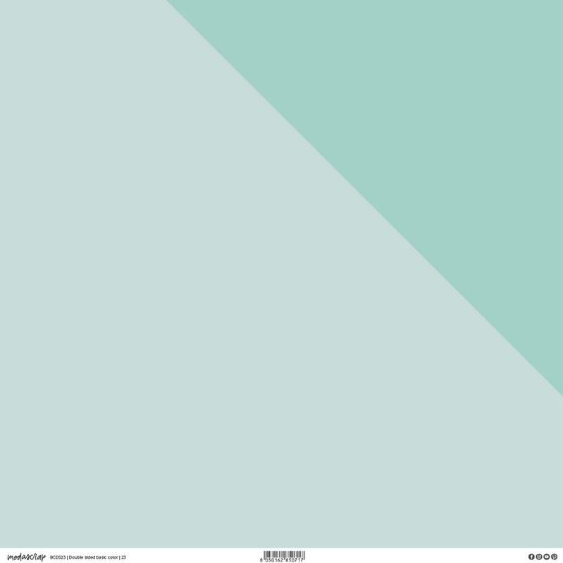 Oboustranný papír tón v tónu MODA SCRAP 12x12" - 23 - 1 list