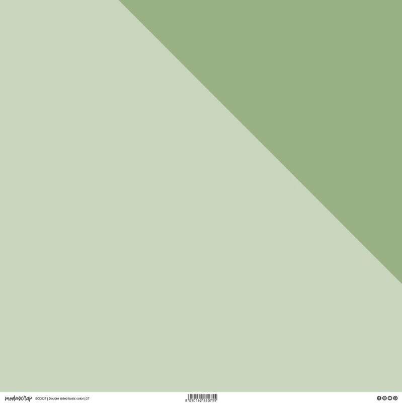 Oboustranný papír tón v tónu MODA SCRAP 12x12" - 27 - 1 list