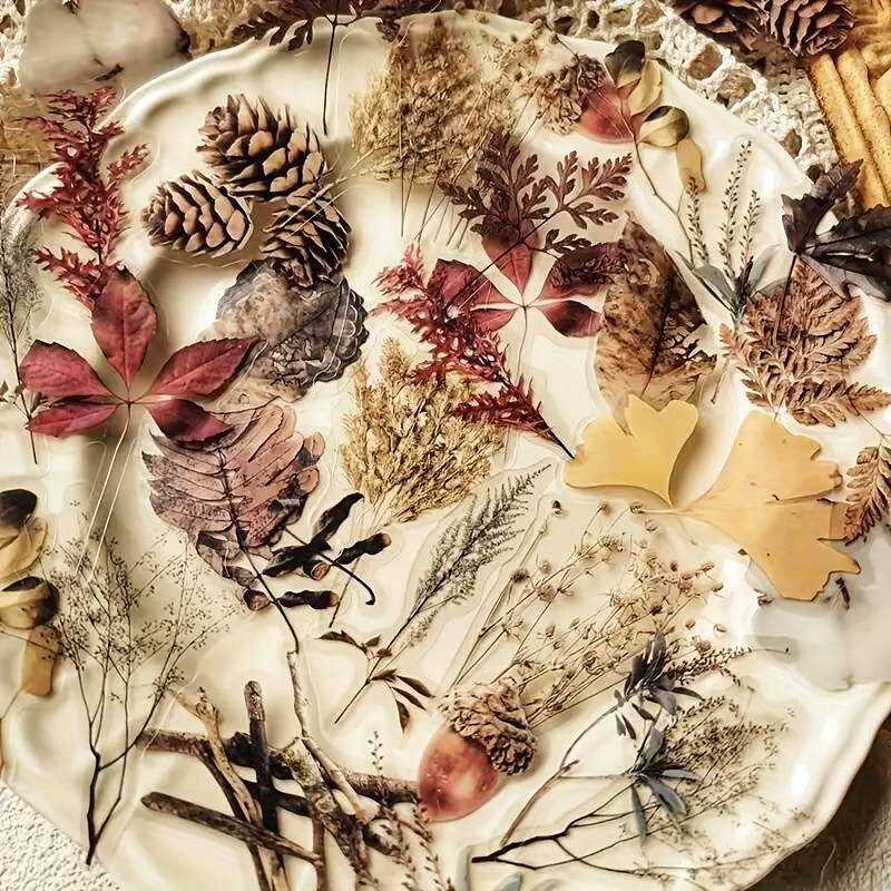 Průhledné samolepky "podzim"