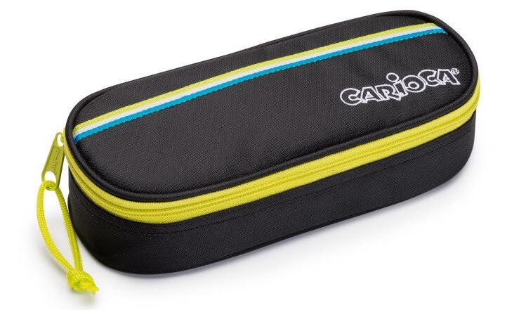 Penál CARIOCA Fluo - černý - 1 ks