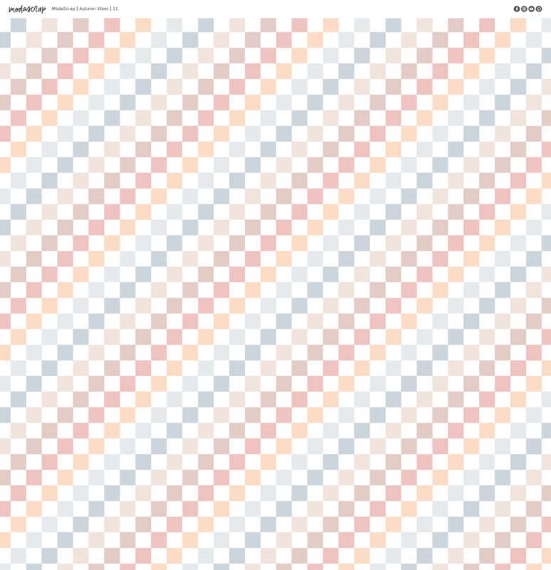 Papíry MODA SCRAP 12x12" - Autumn Vibes - sada 13 listů