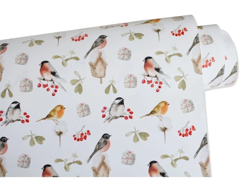 Vánoční balicí papír MANKAI A2 - Zimní krajina - 1 arch