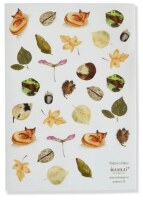 Designové samolepky MANKAI Podzim s liškou - sada 295 ks