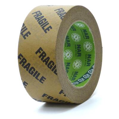 Papírová páska NAR Ecomask - FRAGILE - 50 mm x 50 m