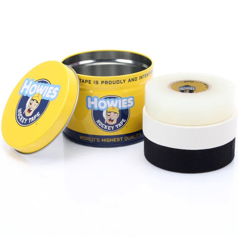 Plechovka na hokejové pásky HOWIES  - plechovka na 3 kusy pásek