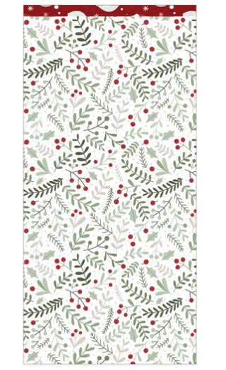 Papíry MODA SCRAP 6x12" - Traditional Christmas - sada 24 listů