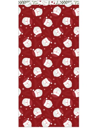 Papíry MODA SCRAP 6x12" - Traditional Christmas - sada 24 listů