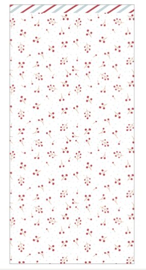 Papíry MODA SCRAP 6x12" - Traditional Christmas - sada 24 listů