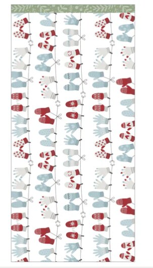 Papíry MODA SCRAP 6x12" - Traditional Christmas - sada 24 listů