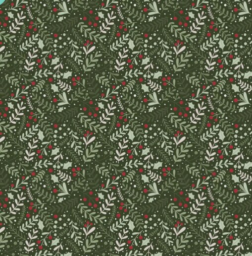 Papíry MODA SCRAP 12x12" - Traditional Christmas - sada 12 listů