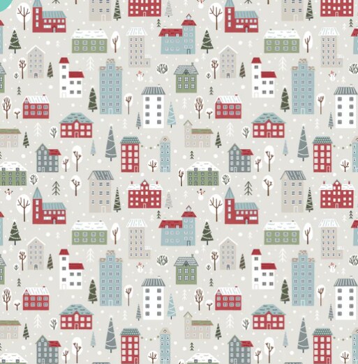 Papíry MODA SCRAP 12x12" - Traditional Christmas - sada 12 listů