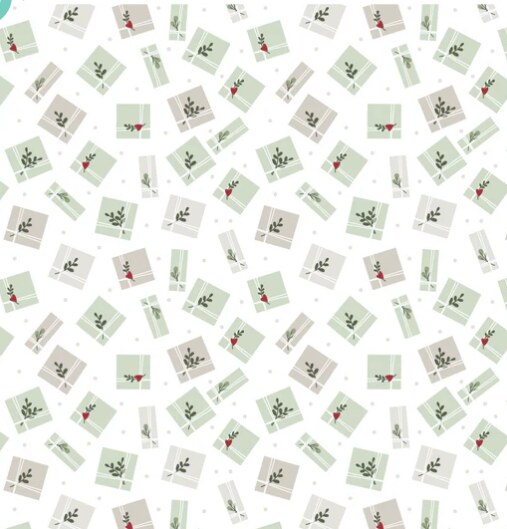 Papíry MODA SCRAP 12x12" - Traditional Christmas - sada 12 listů