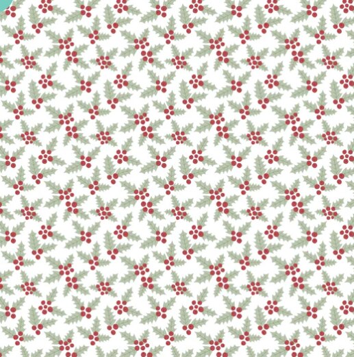 Papíry MODA SCRAP 12x12" - Traditional Christmas - sada 12 listů