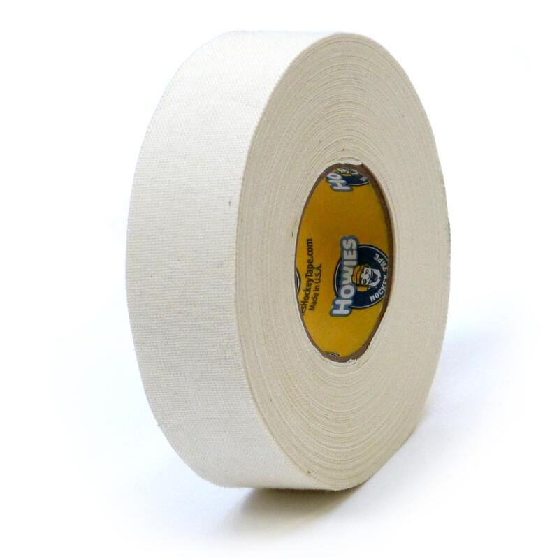 Plechovka + 3 bílé hokejové pásky HOWIES - výhodný set