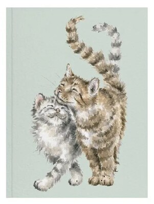 Luxusní zápisník A6 Wrendale Designs - kočky - 1 ks