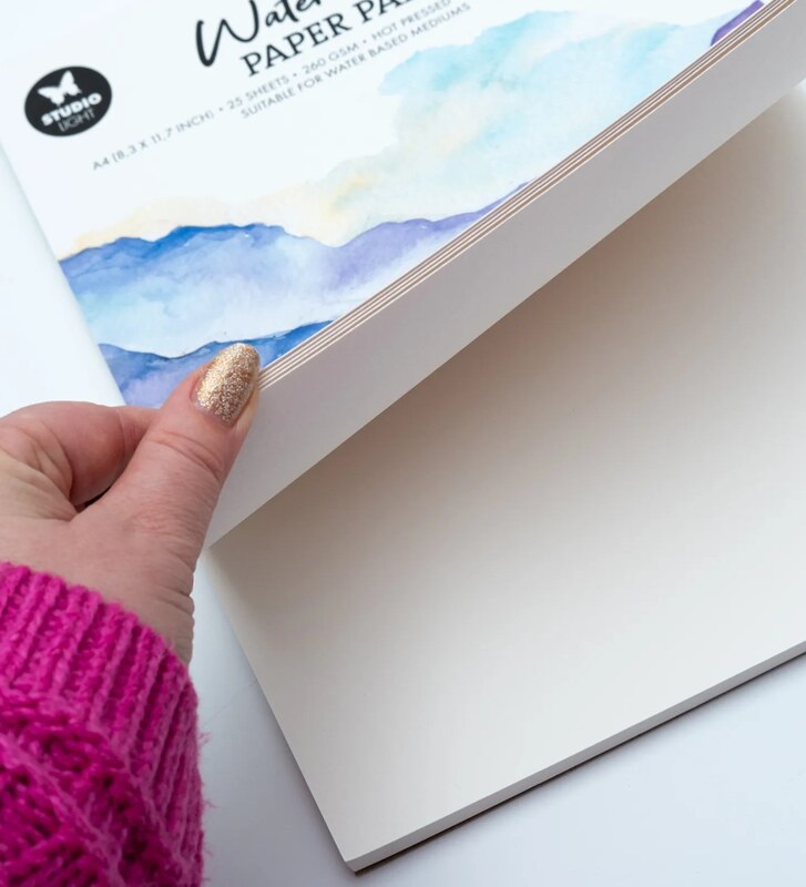 Akvarelový skicák Studio Light 260g - 25 listů v sadě