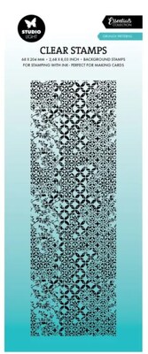 Silikonová razítka pozaďová Studio Light - vintage - sada 1 ks