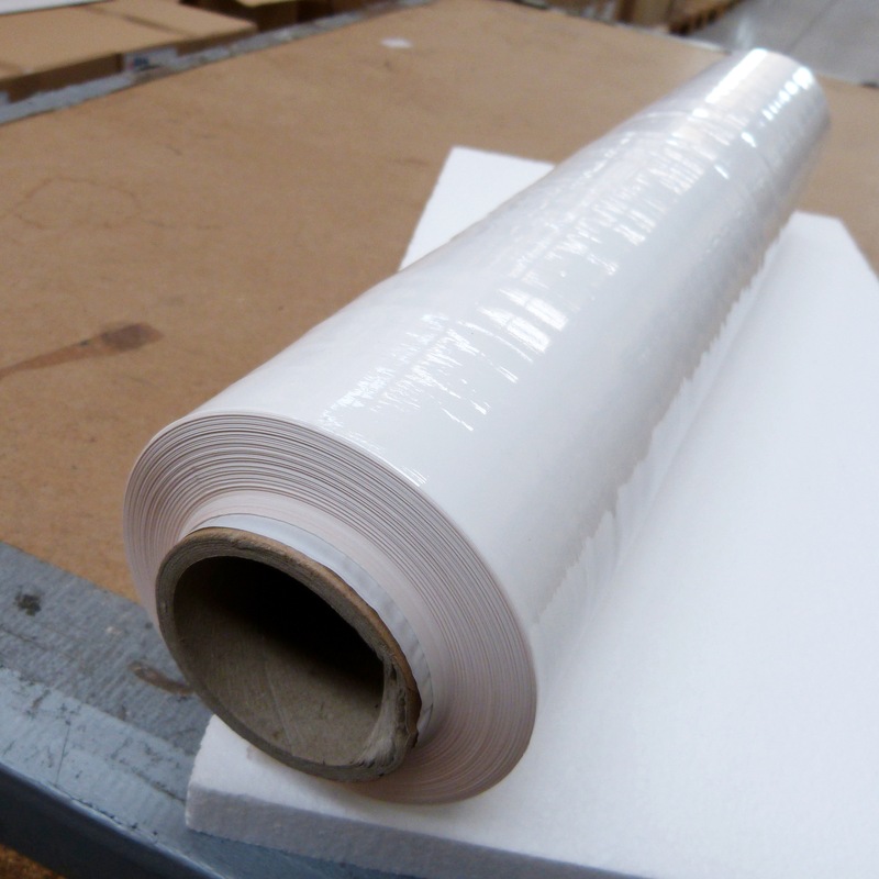 Strečová fólie 23 my bílá